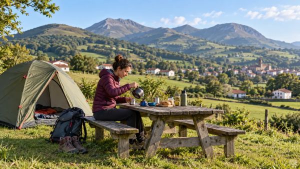 Vivez la magie du camping montagne dans le Pays Basque